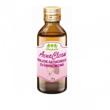 Acneclean Solutie antiacneica cu Eritromicina - 30 g