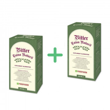 Bitter Taina Naturii - 200 ml, 1+1 pachet promo
