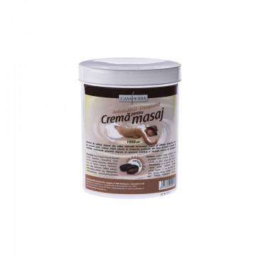 Crema anticelulitica energizanta pentru masaj cu cofeina - 1000 ml