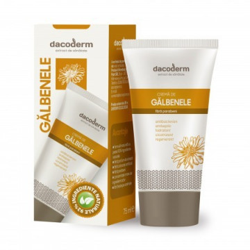 Crema de galbenele Dacoderm - 75 ml
