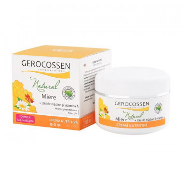 Crema nutritiva cu miere si ulei de masline Natural - 100 ml