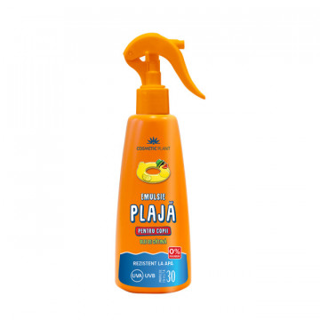 Emulsie plaja copii rezistenta la apa SPF30 - 200 ml
