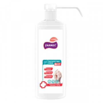 Farmec Gel Dezinfectanta Maini cu glicerina - 1L