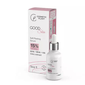 Good Skin Soft Peeling Serum cu AHA+BHA+HA si Extract de citrice - 30 ml