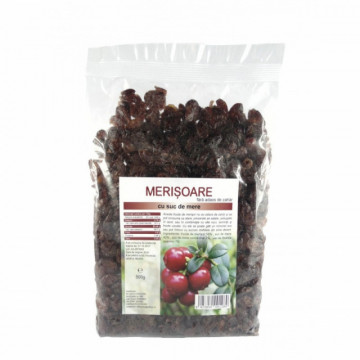 Merisoare cu suc de mere - 500 g