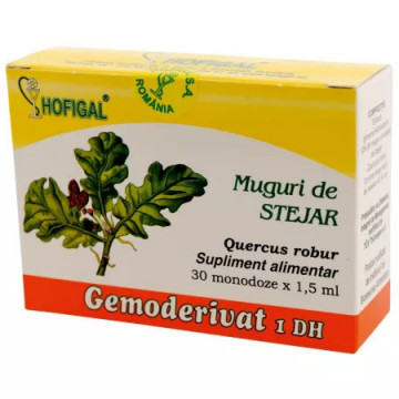 Muguri de Stejar Gemoderivat - 30 monodoze