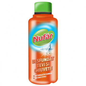 Nufar Desfundat Tevi si Chiuvete - 375 ml