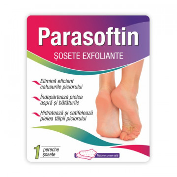 Parasoftin sosete exfoliante 1 pereche