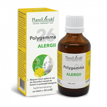 Polygemma 26 Alergii, Plantextrakt, ambalaj nou