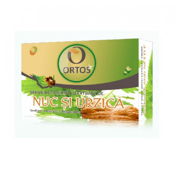 Sapun cu extract de nuc si urzica - 100 g