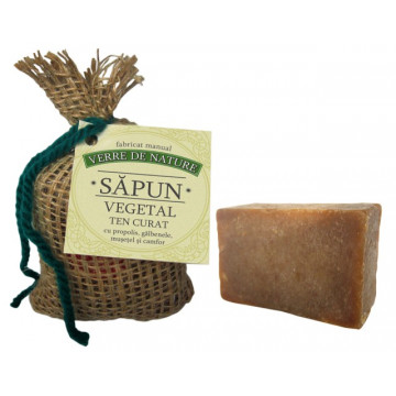 Sapun ten curat (antiacneic) fabricat manual 100 g, Manicos