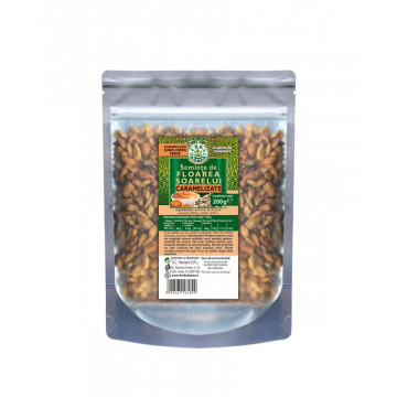 Seminte de floarea soarelui, caramelizate - 200 g