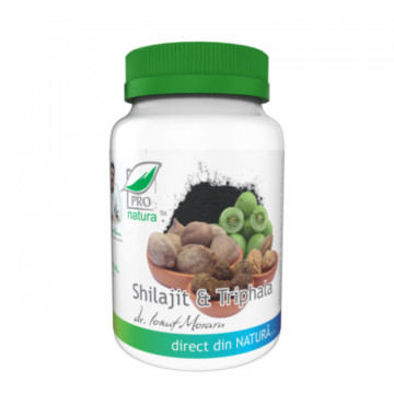 Shilajit si Triphala - 40 cps