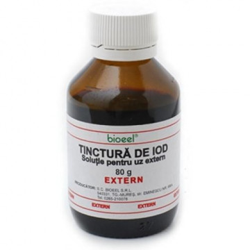 Tinctura de Iod - 80 gr Bioeel