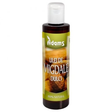 Ulei de migdale dulci presat la rece - 200 ml Adams Vision