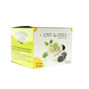 Unt de shea presat la rece - 50 ml