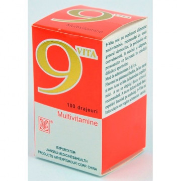 9 VITA - Multivitamine - 100 drajeuri