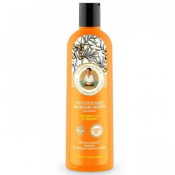 Balsam volum cu ulei de catina - 280 ml Bunica Agafia