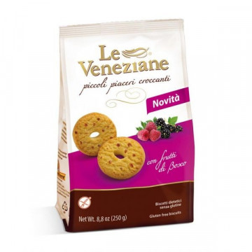 Biscuiti cu fructe de padure - 250g - Le Veneziane