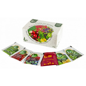 Ceai mix 6 sortimente supraplic - 48 dz Larix