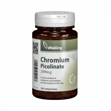 Crom picolinat 200mcg - 100 cpr