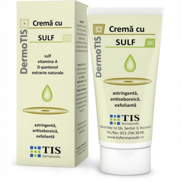 Dermotis Crema cu sulf - 50 ml