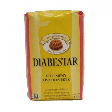 Diabestar Mix prajituri diabetic - 1 kg - ambalaj vechi