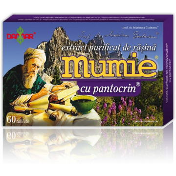 Extract purificat de rasina Mumie cu pantocrin - 60 tbl