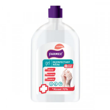 Farmec Gel Dezinfectanta Maini cu glicerina - 500 ml