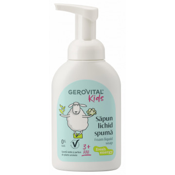 Gerovital Kids Sapun lichid spuma fresh energy - 300ml