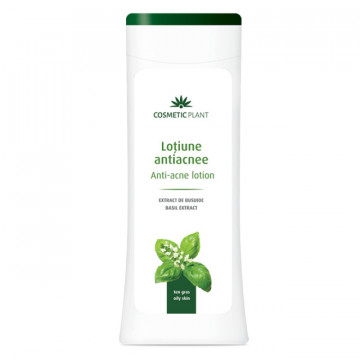 Lotiune antiacnee cu extract de busuioc - 200 ml
