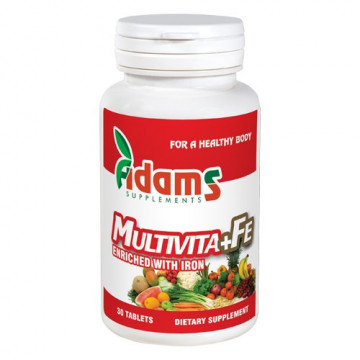 Multivita + Fe - 30 cpr