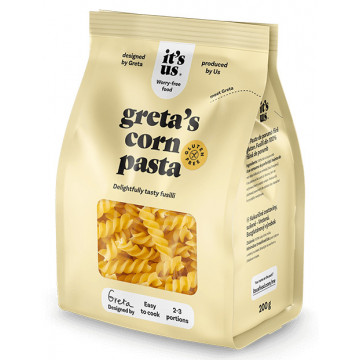 Paste din porumb - Spirale - 200 g - It's Us Greta's