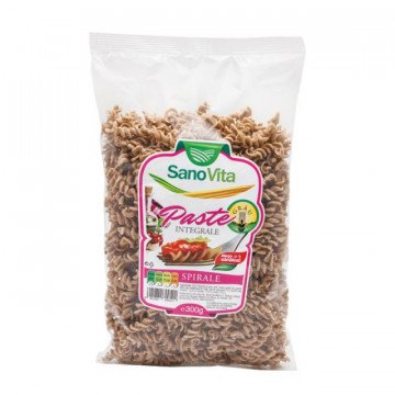 Paste integrale din grau spirale - 300 g