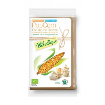 PopCorn BIO cu preparare la microunde - 90g