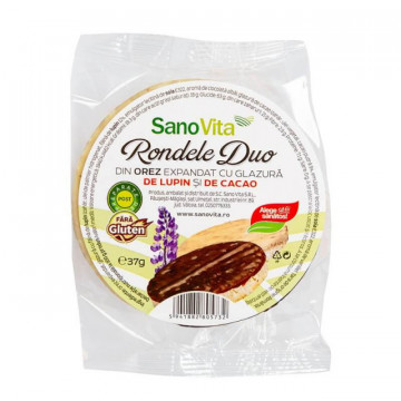 Rondele duo lupin si cacao - 37 g