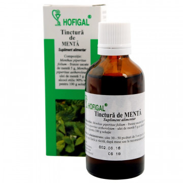 Tinctura de Menta Hofigal - 50 ml