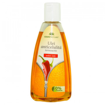 Ulei anticelulita termoactiv cu extract de ardei iute - 200 ml