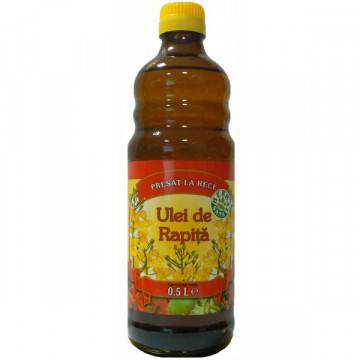 Ulei de rapita presat la rece - 500 ml