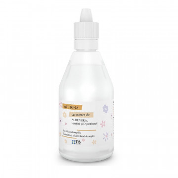 Acetona cu extract de Aloe Vera keratina si D-panthenol - 60 ml