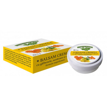 Balsam crema cu galbenele, sunatoare si catina - 15 g