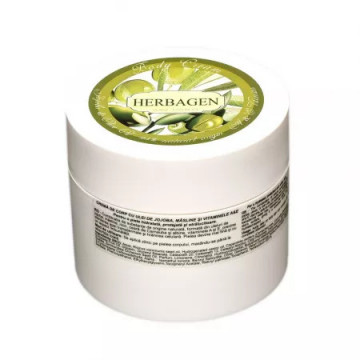 Crema de corp cu ulei de jojoba, masline si vitaminele A si E - 150 ml