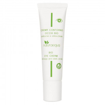 Crema organica de ochi impotriva cearcanelor si a pungilor, Naturaequa, 30 ml