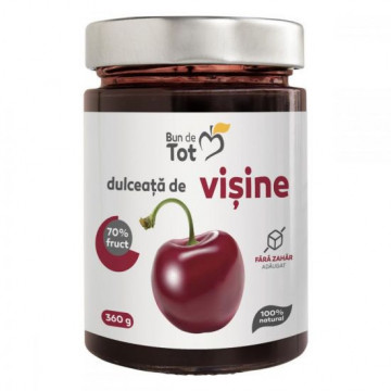 Dulceata de Visine fara zahar - 360 g