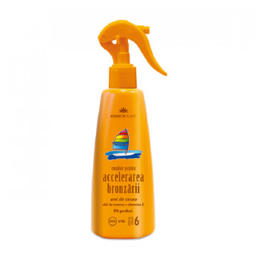Emulsie pentru accelerarea bronzării, SPF 6 - 200 ml