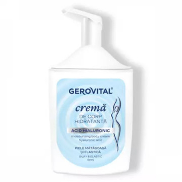 Gerovital Crema de corp hidratanta Acid Hialuronic - 300 ml