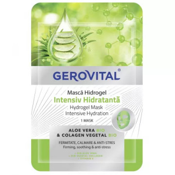 Gerovital Masca hidratanta pentru fata Hidrogel Intensiv - 1 buc