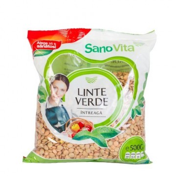 Linte verde intreaga - 500g
