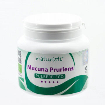 Mucuna Pruriens pulbere ECO - Naturisti - fata cutie