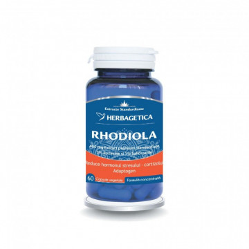 Rhodiola - 60 cps (poza noua)